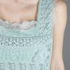 Ermanno Scervino Pleated Maxi Dress in Green - Lyst