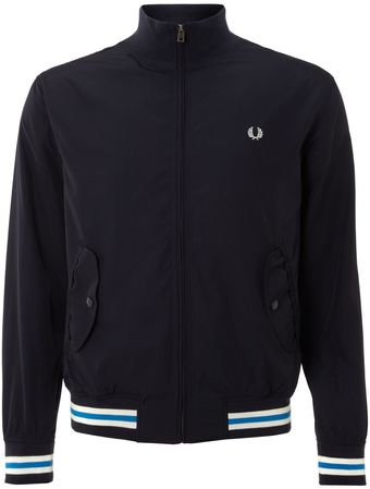 Fred Perry Micro Fibre Harrington Jacket - Lyst