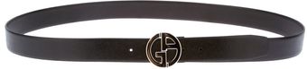 Giorgio Armani Logo Belt - Lyst