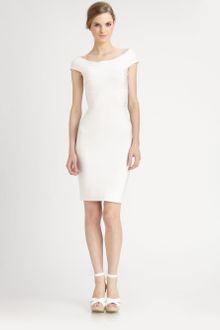 Hervé Léger Off-The-Shoulder Bandage Dress - Lyst