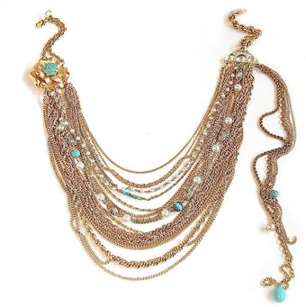 Maria Zureta Blue Skies Necklace - Lyst