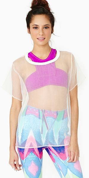 Nasty Gal Heavenly Body Tee - Lyst
