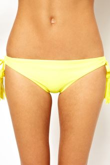 Seafolly Exclusive To Asos Jazz Tie Side Bikini Pant - Lyst