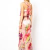 Ted Baker Twist Back Maxi Cover Up in Multicolor (multifloral) - Lyst