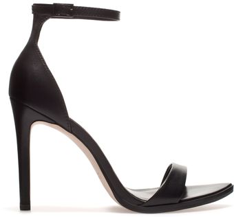 Zara Leather Sandal - Lyst