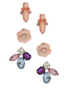 ASOS Collection Multipack Flower Jewel Earrings - Lyst