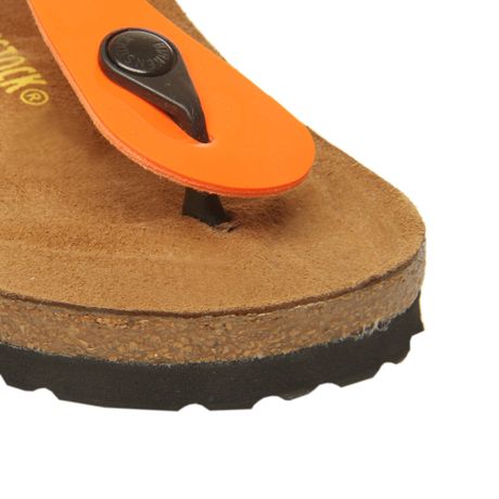 Birkenstock Gizeh Sandals in Orange | Lyst