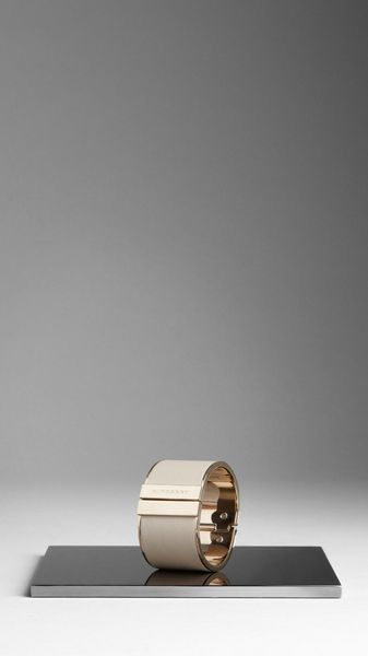 Burberry London Leather Cuff - Lyst