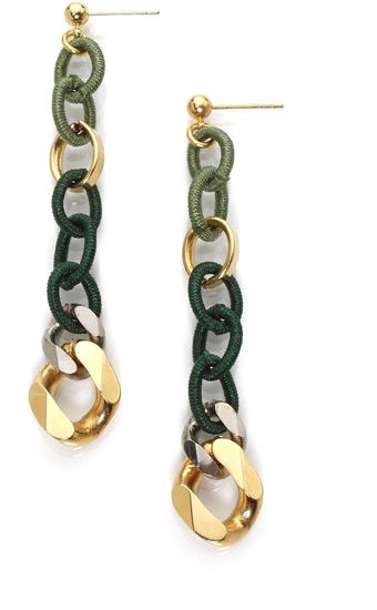 Byrufina Light and Funky Earrings Green - Lyst