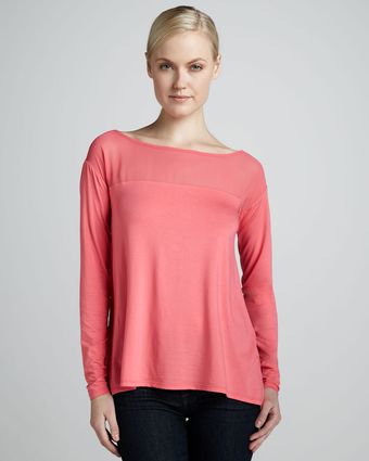 Elie Tahari Kemper Stretch Knit Sweat - Lyst