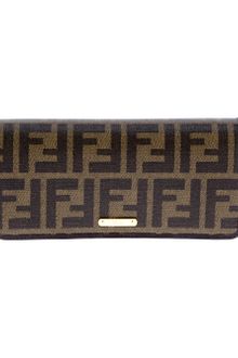 Fendi Monogram Print Wallet - Lyst