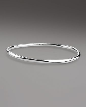 Ippolita Shiny Silver Squiggle Bangle - Lyst
