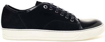 Lanvin Patent Toe Trainer - Lyst
