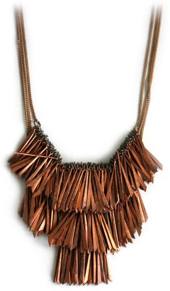 Laura Lombardi Remigial Necklace - Lyst