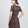 Marc By Marc Jacobs Geo Maze Printed ALine Dress in Red (shadow grey multi) - Lyst