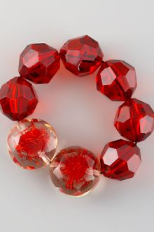 Marni Beaded Bracelet Red - Lyst