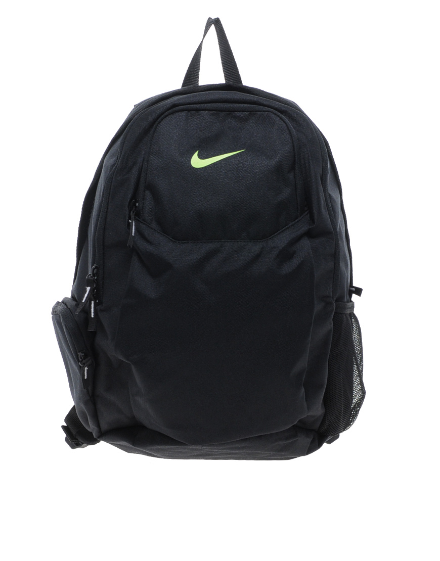 nike black rucksack