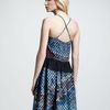 Proenza Schouler Inted Silk Cami Dress in Blue (pool collage prt) - Lyst