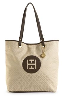 Tommy Hilfiger Signature Jacquard Easy Tote - Lyst