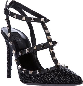 Valentino Studded Sandal - Lyst