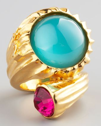 Yves Saint Laurent Golden Snail Ring  - Lyst