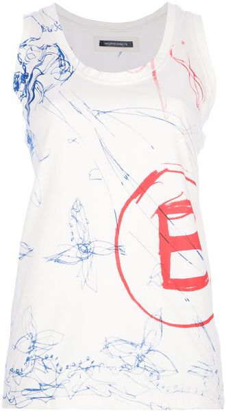 Balenciaga Croquis Bouquet Printed Vest - Lyst