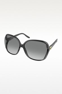 Gucci Heart Logo Plastic Frame Sunglasses - Lyst