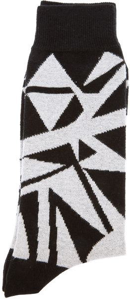 Henrik Vibskov Zigzag Socks - Lyst