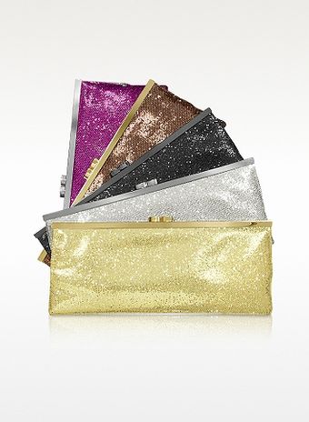 Julia Cocco' Sequin Kisslock Envelope Clutch Wchain Strap - Lyst