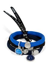 Marc By Marc Jacobs Bluemulti Ball Cluster Pony Hair Elastics