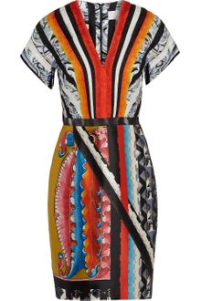 Peter Pilotto Ava Printed Silkblend Dress - Lyst