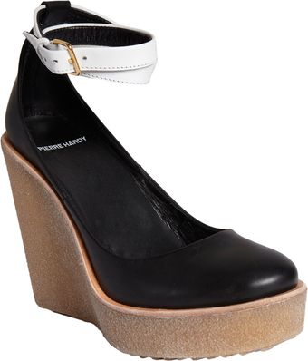 Pierre Hardy Round Toe Wedge - Lyst