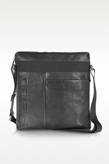 Porsche Design Medium Leather Messenger - Lyst