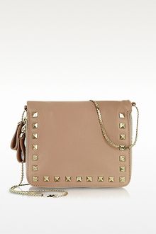 Valentino Rockstud Zippered Shoulder Bag - Lyst