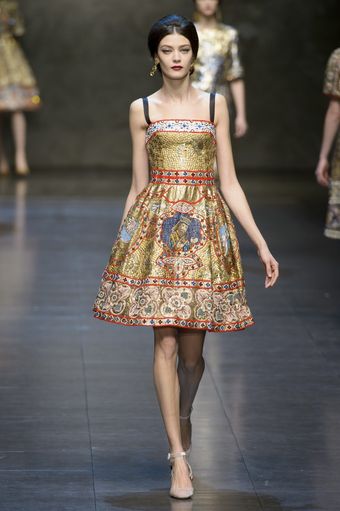 Dolce & Gabbana Fall 2013 Runway Look 72 - Lyst