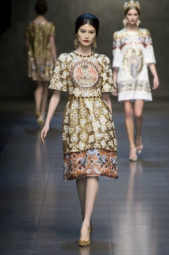 Dolce & Gabbana Fall 2013 Runway Look 74 - Lyst