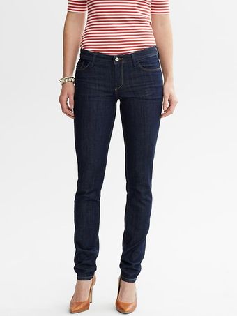 Banana Republic Indigo Straight Jean - Lyst
