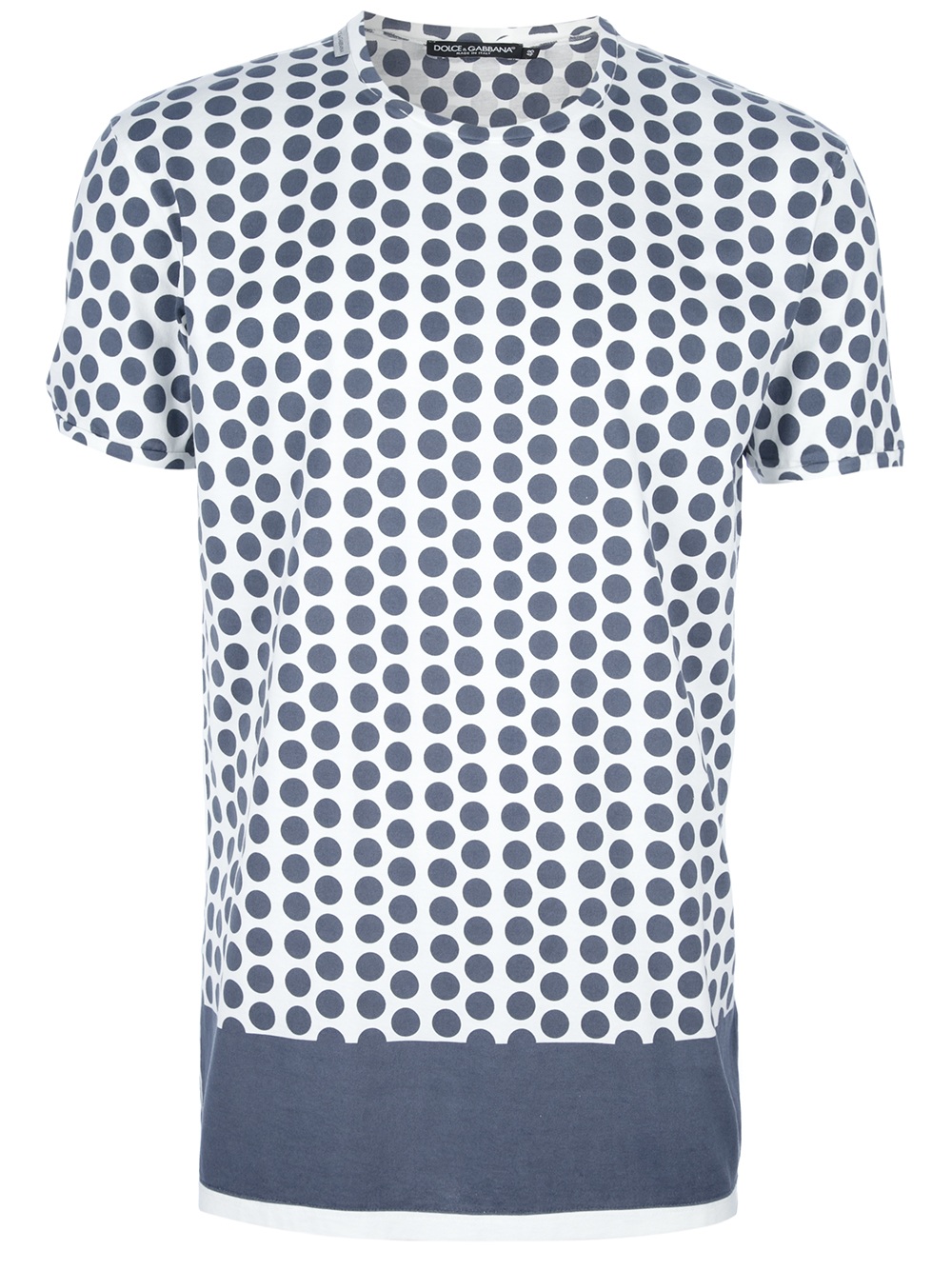 Dolce & Gabbana Polka Dot T-Shirt in White for Men | Lyst