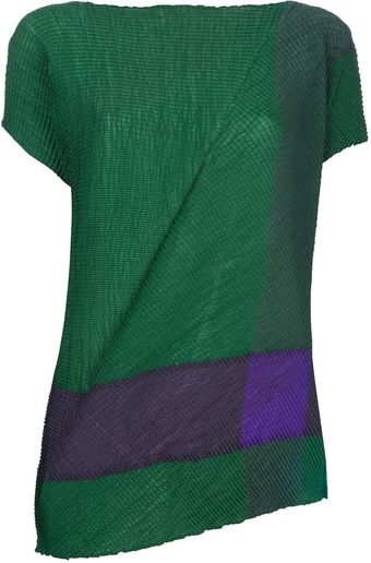 Issey Miyake Asymmetric Top - Lyst