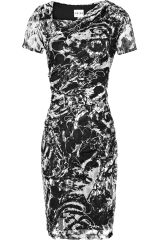  Romisa Draped Lace Bodycon Dress