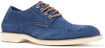 Sperry Topsider The Boat Ox Wingtip Shoe in Blue Suede - Lyst