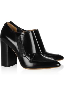 3.1 Phillip Lim Delia Patentleather Monkstrap Ankle Boots - Lyst