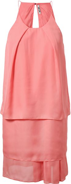 Acne Satya Layered Crepe Dress - Lyst