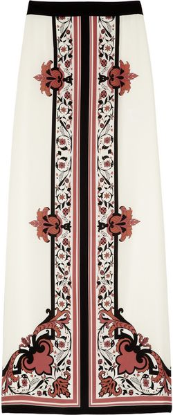 Alice By Temperley Nijinsky Printed Silk Maxi Skirt - Lyst