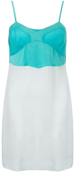 Araks Glass Tourmaline Silk Short Slip - Lyst