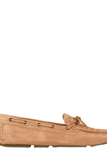 Bottega Veneta Woven Suede Driving Shoes - Lyst
