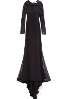 Carolina Herrera Embroidered Gown - Lyst