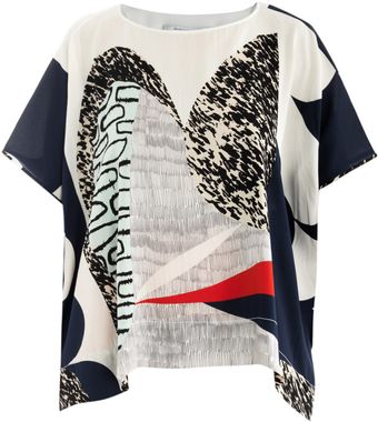 Diane Von Furstenberg New Hanky Top - Lyst
