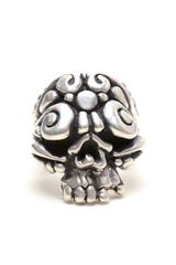 Duffy Sterling Silver Ornate Skull Ring