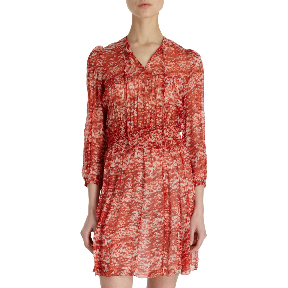isabel marant long sleeve dress